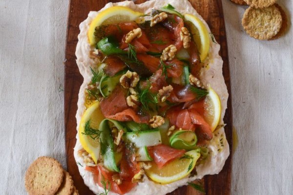 Salmon sharing board recipe